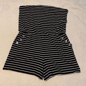 Brand New with Tags! White House Black Market Strapless Shorts Romper
